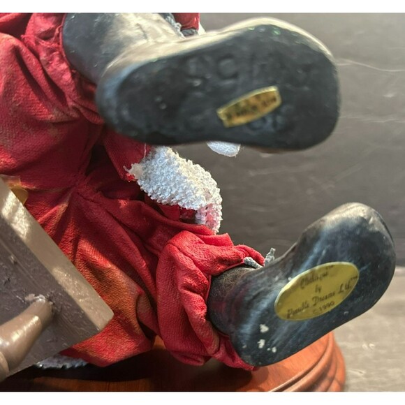 Clothtique Possible Dreams Saturday Evening Post JC Leyendecker Santa w/ Box - Picture 10 of 14